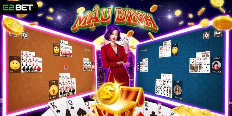 Luật chơi đặt biệt của bài mậu binh E2BET nên biết